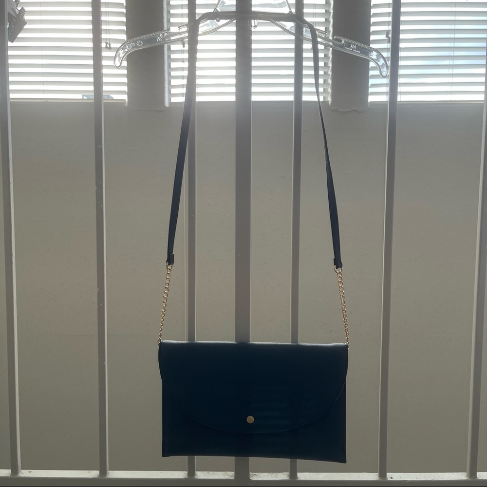 A New Day Blue Clutch Crossbody